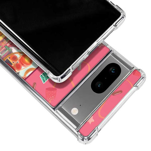Disney Wreck-it Ralph Vanellope Sugar Rush Google Pixel 8a Clear Case